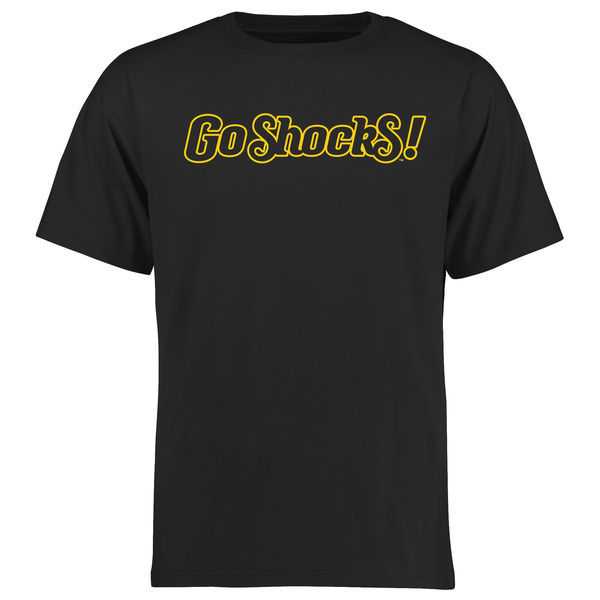 Wichita State Shockers Alternate Logo One WEM T-Shirt - Black,We sell and wholesale Wichita State Shockers Alternate Logo One WEM T-Shirt - Black on line form chian!